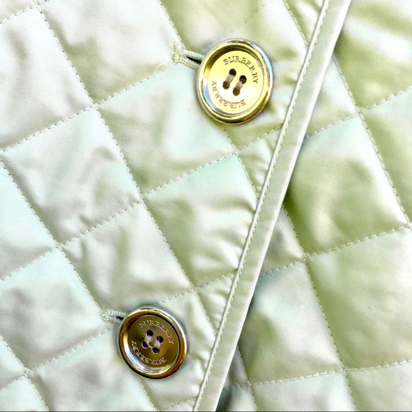 Burberry Mint Quilted Jacket - Picture 9 of 10